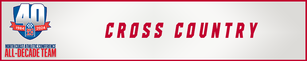 Cross Country NCAC All-Decade Graphic