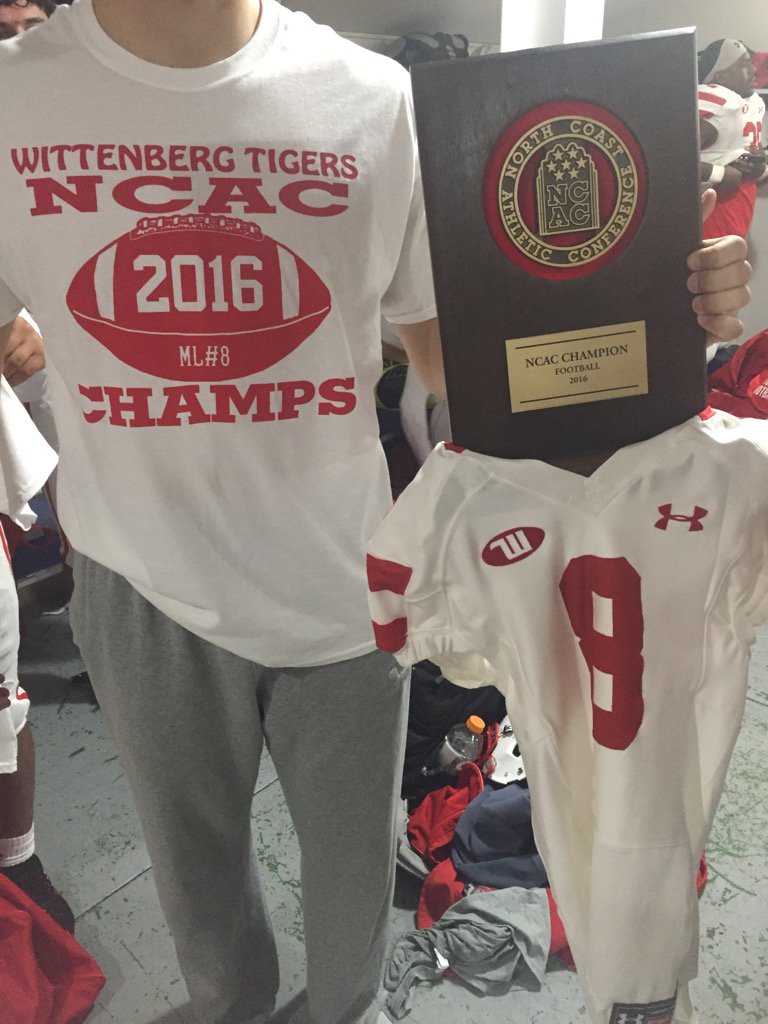#19 Wittenberg Wins 14th NCAC League Title with 45-8 Win Over Allegheny