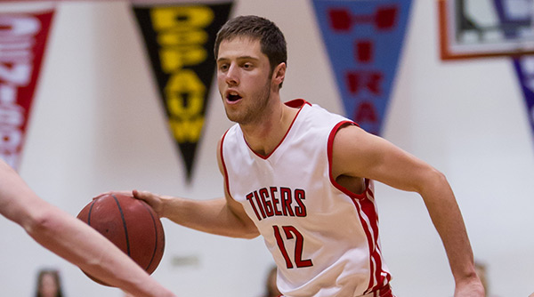 Ben Bowen and the Tigers evened the season series with Wabash. File Photo | Erin Pence
