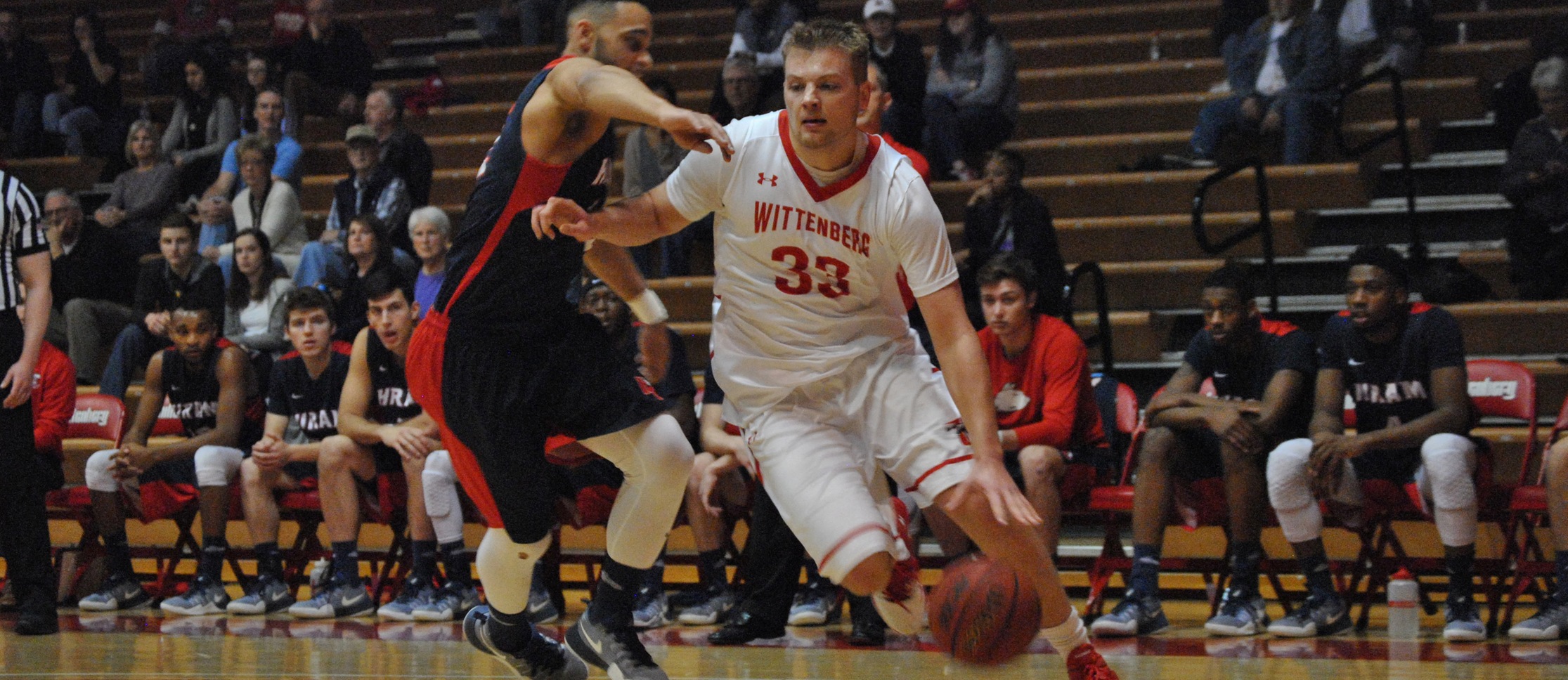 Tigers Roll Past Terriers 90-44 in NCAC Quarterfinal Victory