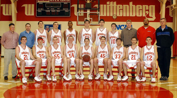 2004 Wittenberg Men's Basketball