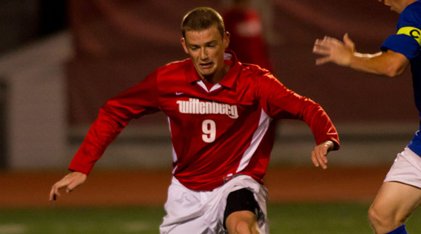 Zack Moore and his Tiger teammates earned a 2-2 tie in their 2012 NCAC opener at Allegheny. File Photo | Erin Pence
