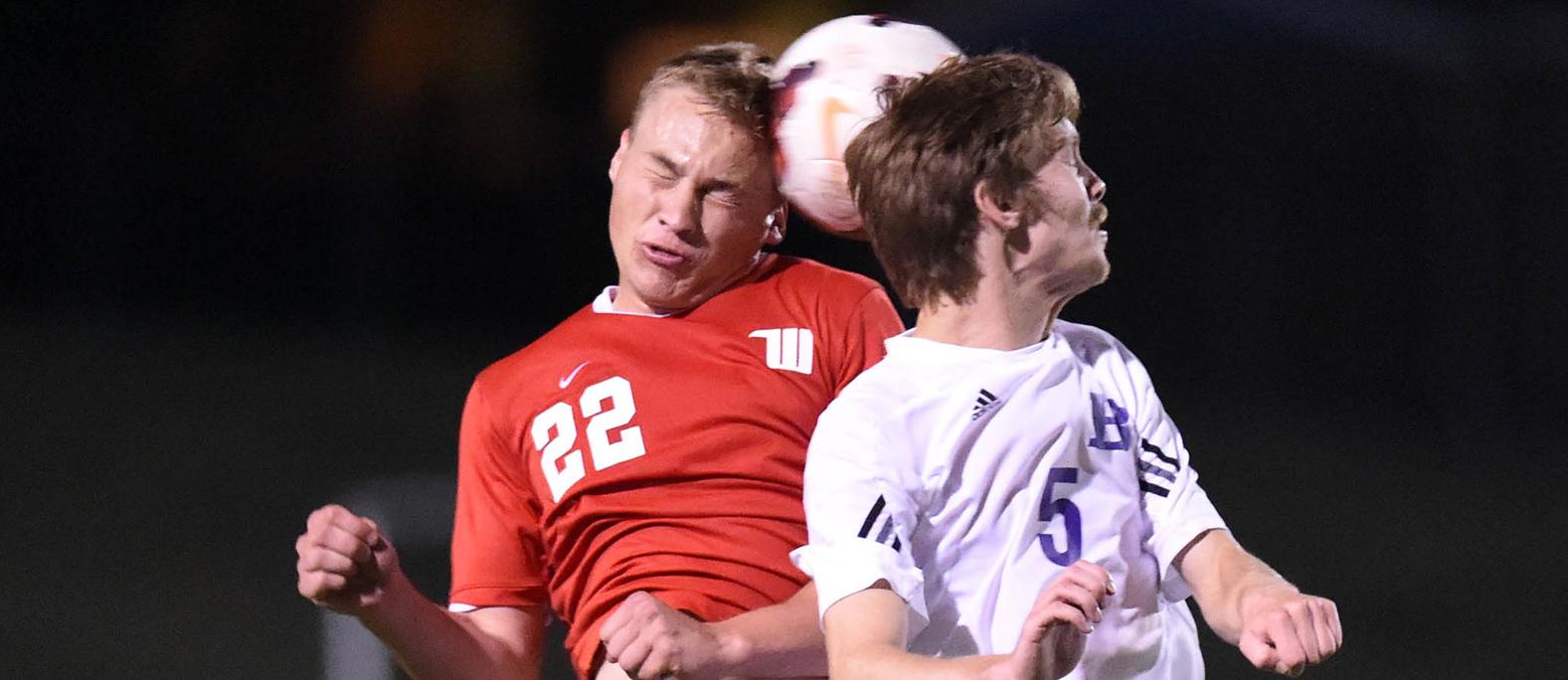 Samuel Archinal and the Tigers stifled Bluffton's offense in a 4-0 victory. Photo by Nick Falzerano