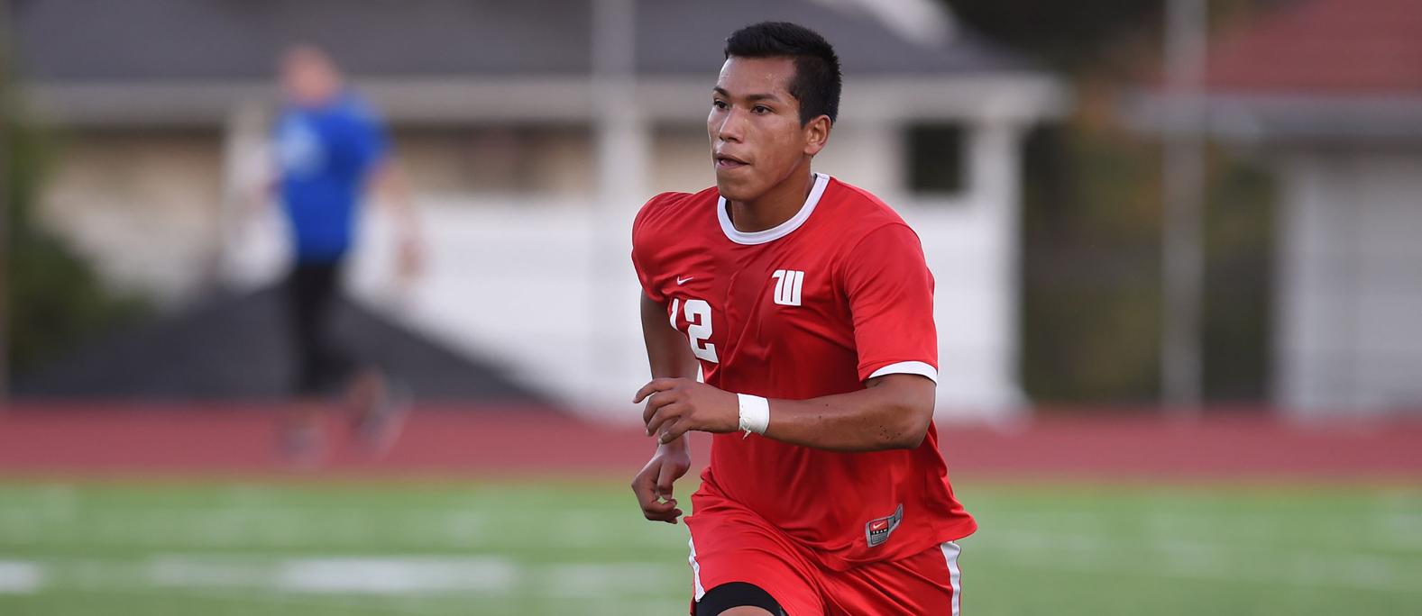 Alberto Gonzalez and the Tigers pushed 17th-ranked DePauw to overtime before losing 3-2. File Photo | Nick Falzerano