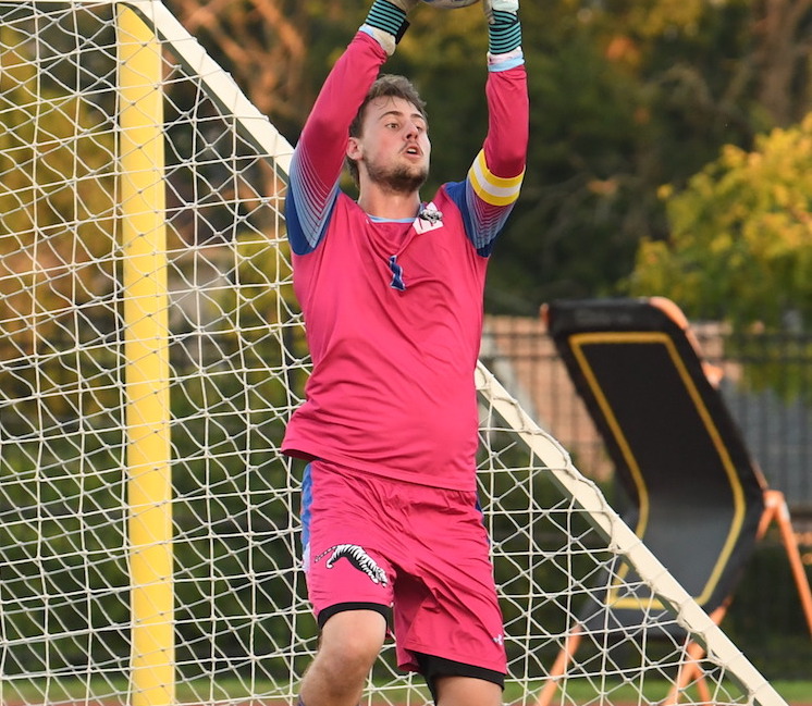 Wittenberg senior goalie Jack Snider made four saves in the Tigers' 2-0 road loss at Oberlin