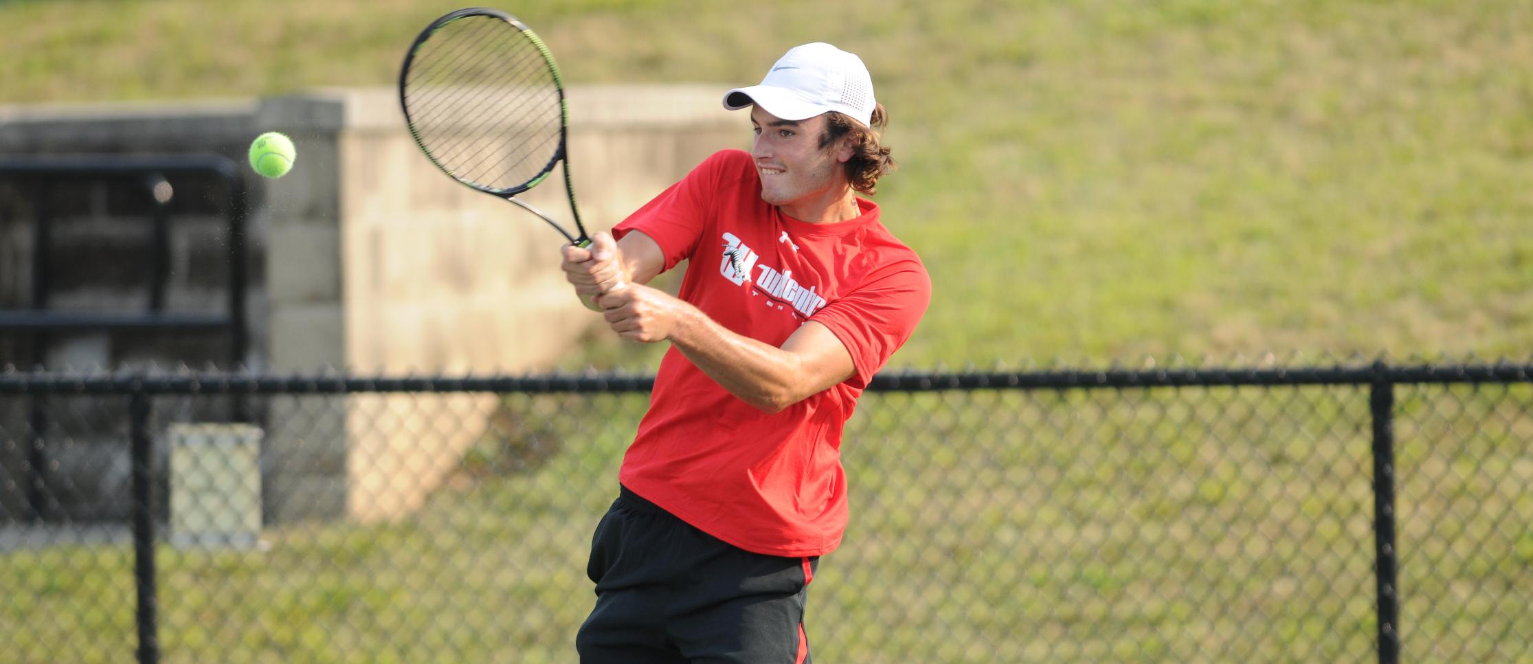 Men's Tennis Concludes Two Match Weekend in Dayton