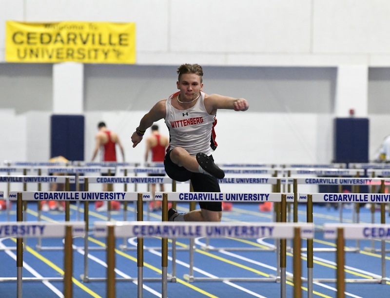 Sophomore Zach Guyer finished 10th overall over the weekend in the NCAC Heptathlon at Kenyon
