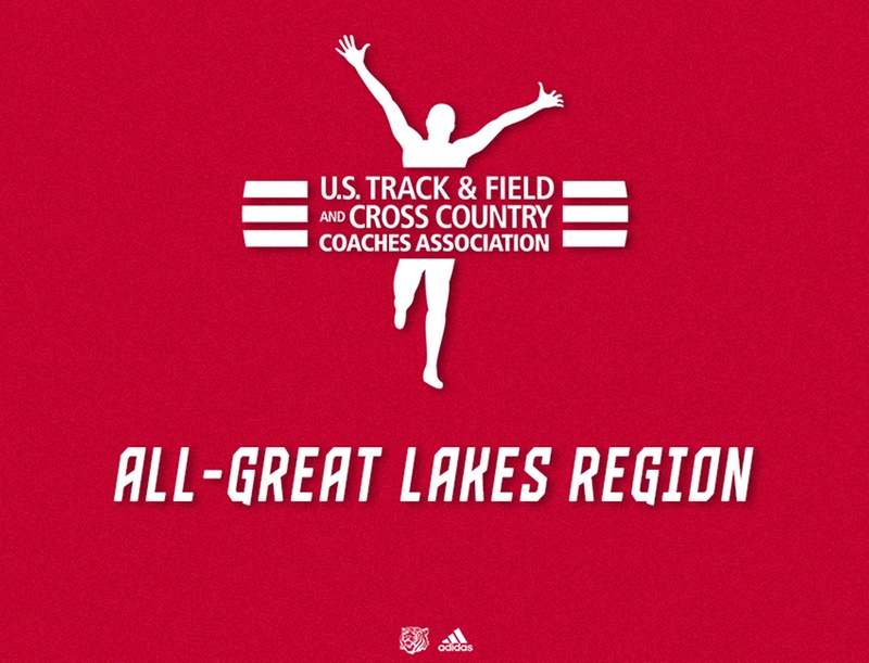 Nine Tigers named All-Great Lakes Region by USTFCCCA