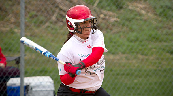 Ashlee Wright has leapt into the school leaderboards for season and career home runs, standing second in the former and tied for third in the latter with four home runs this season and eight in her career. File Photo | Erin Pence