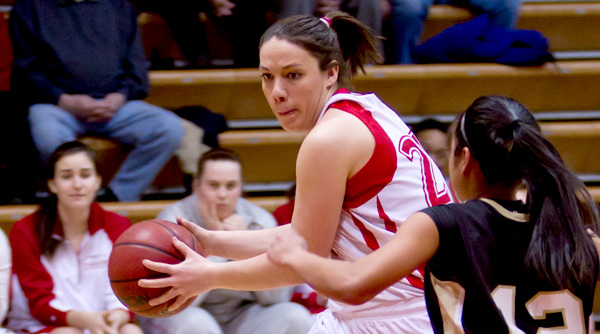 Kim Replogle shared the team lead with 11 points in a loss to Hanover on Saturday. File Photo | Erin Pence