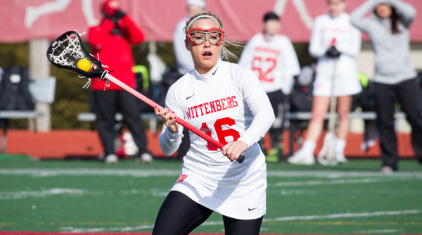 Katie Warner picked up a pair of ground balls in a 13-10 loss to Stevenson. File Photo | Erin Pence