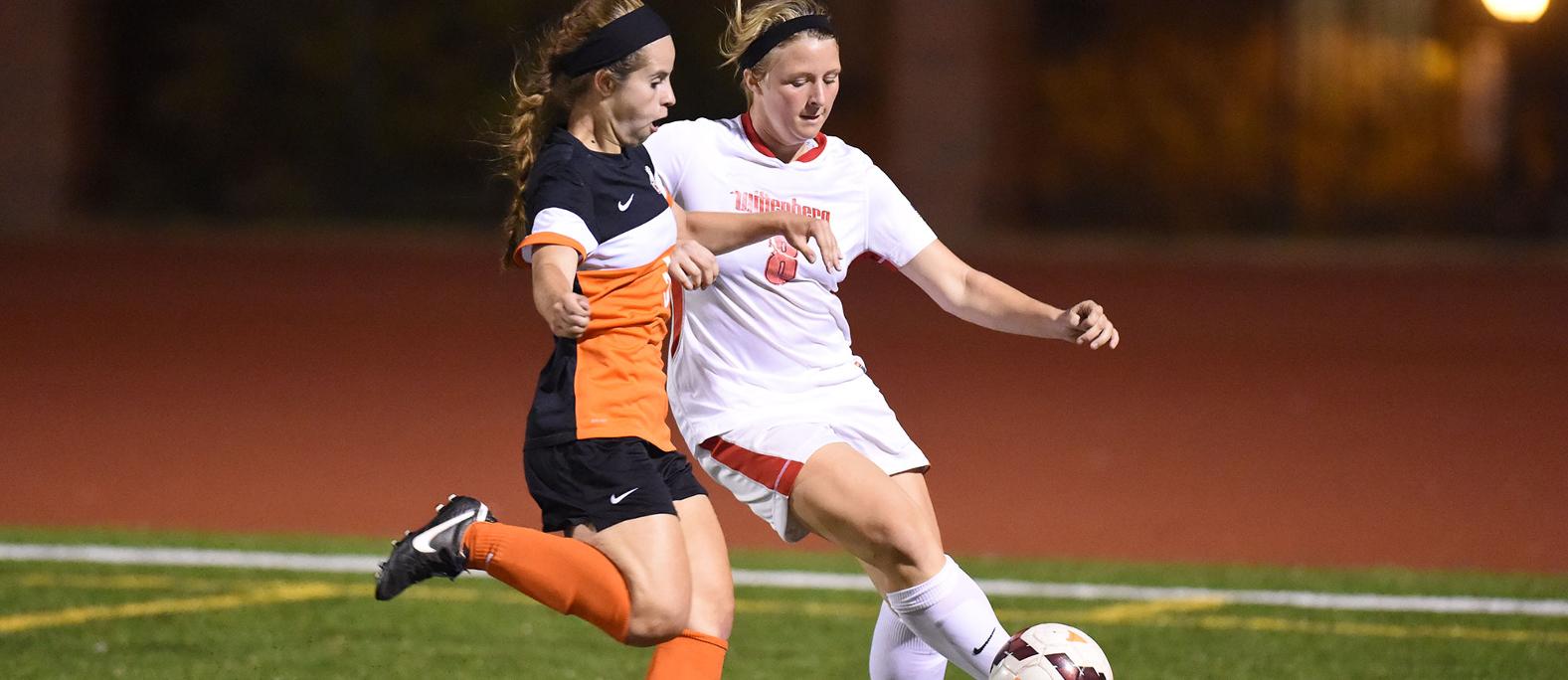 Leah Soutar and the Tigers picked up a much-needed three points with 3-1 win over Oberlin. File Photo | Nick Falzerano