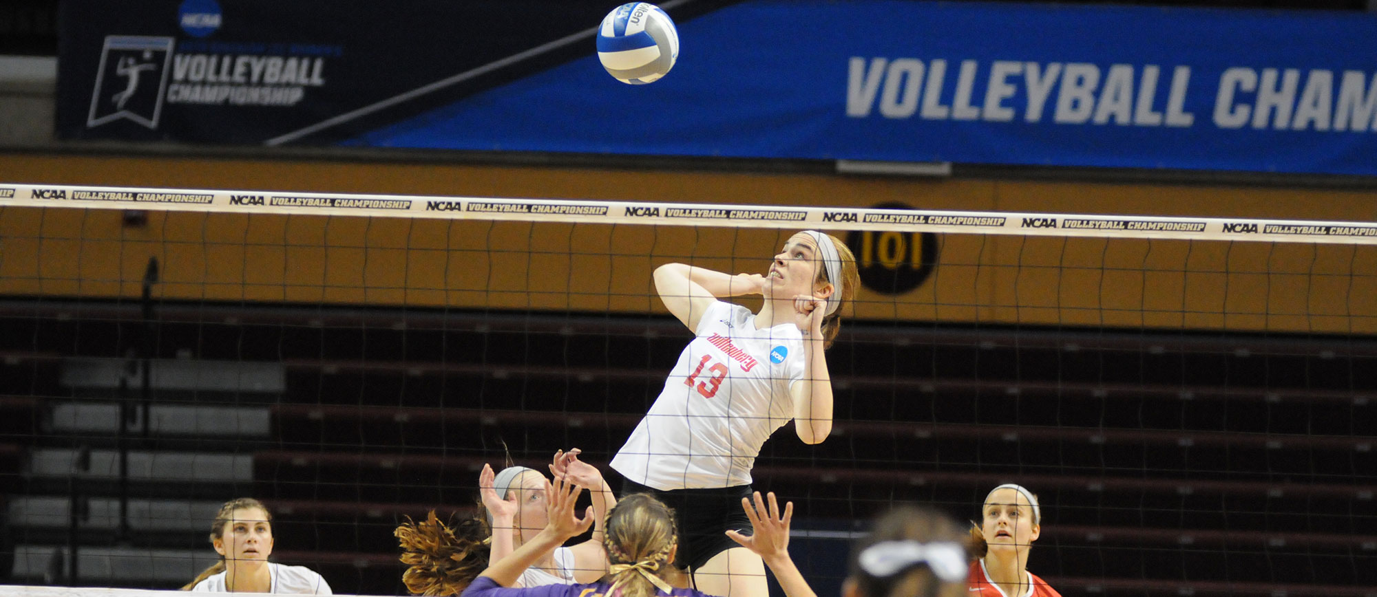 Emily Kahlig and the Tigers came up on the short end in the 2015 NCAA Championship match. Photo by Tom Renner
