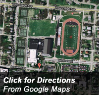 Click for Google Maps directions to the HPER Center