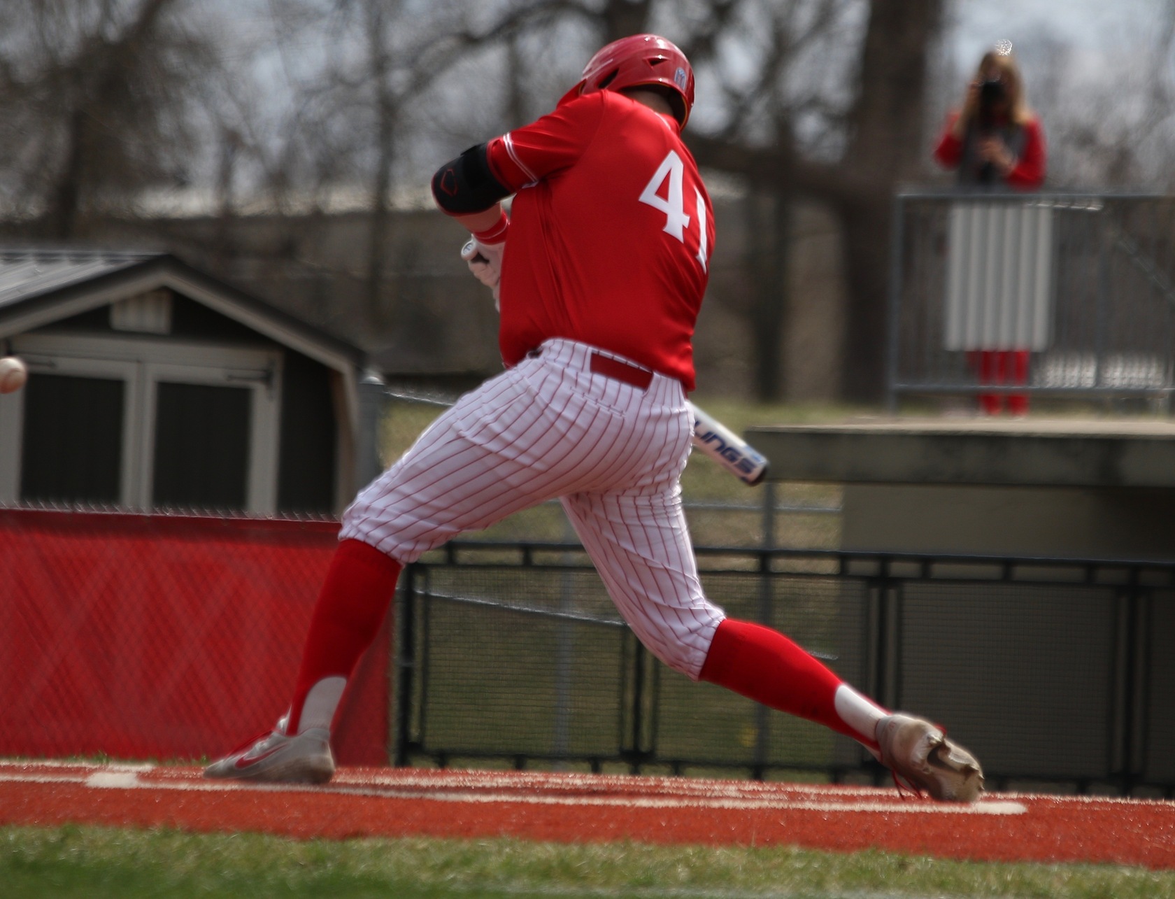 Junior Jack Siefert blasted a pair of homers in game one on Saturday as the Tigers posted their second-straight NCAC DH sweep, this time over visiting Hiram