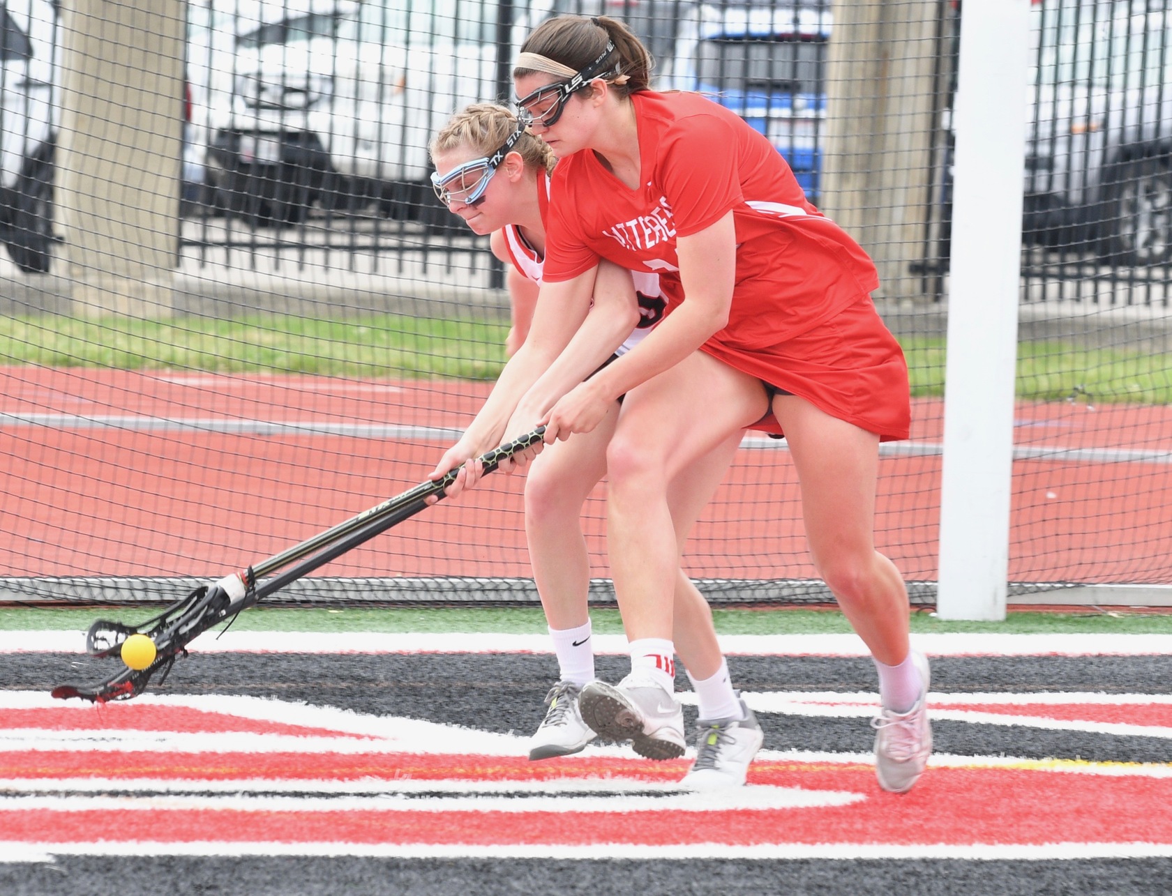 Senior Emily Wadds posted her fifth-straight hat trick performance in the Tigers' 25-6 loss at Denison