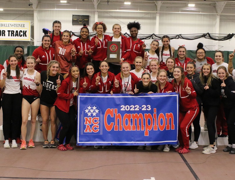 Women's Track & Field Take Top Spot At 2023 NCAC Indoor Championships