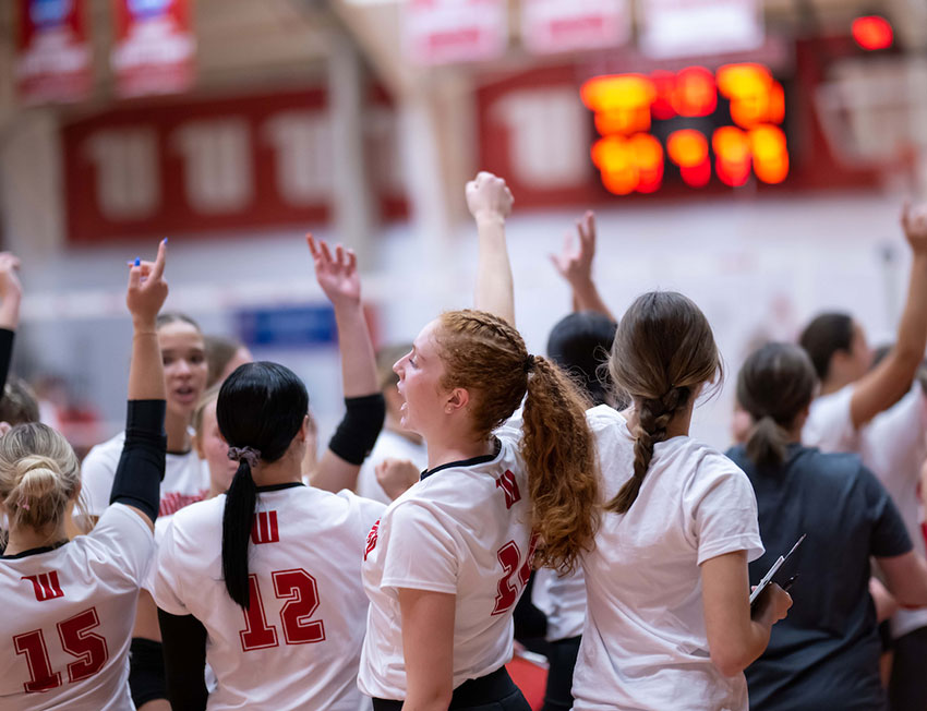 Wittenberg Women's Volleyball Team